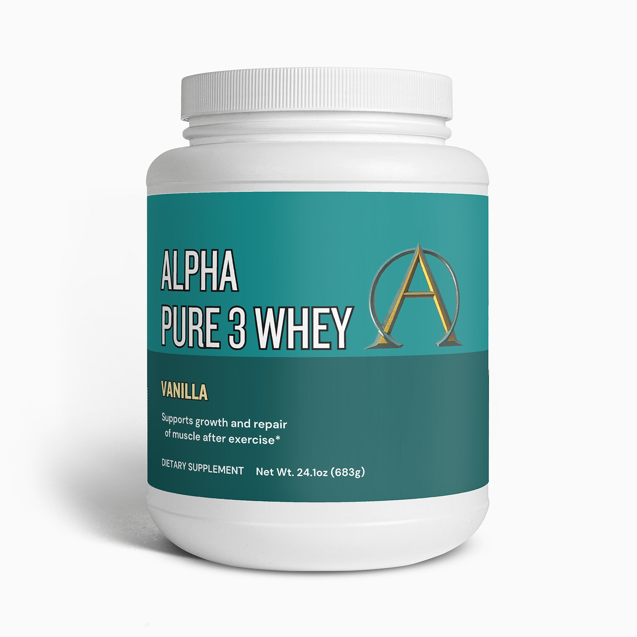 Alpha Pure3 100% Whey Protein Isolate (Vanilla)