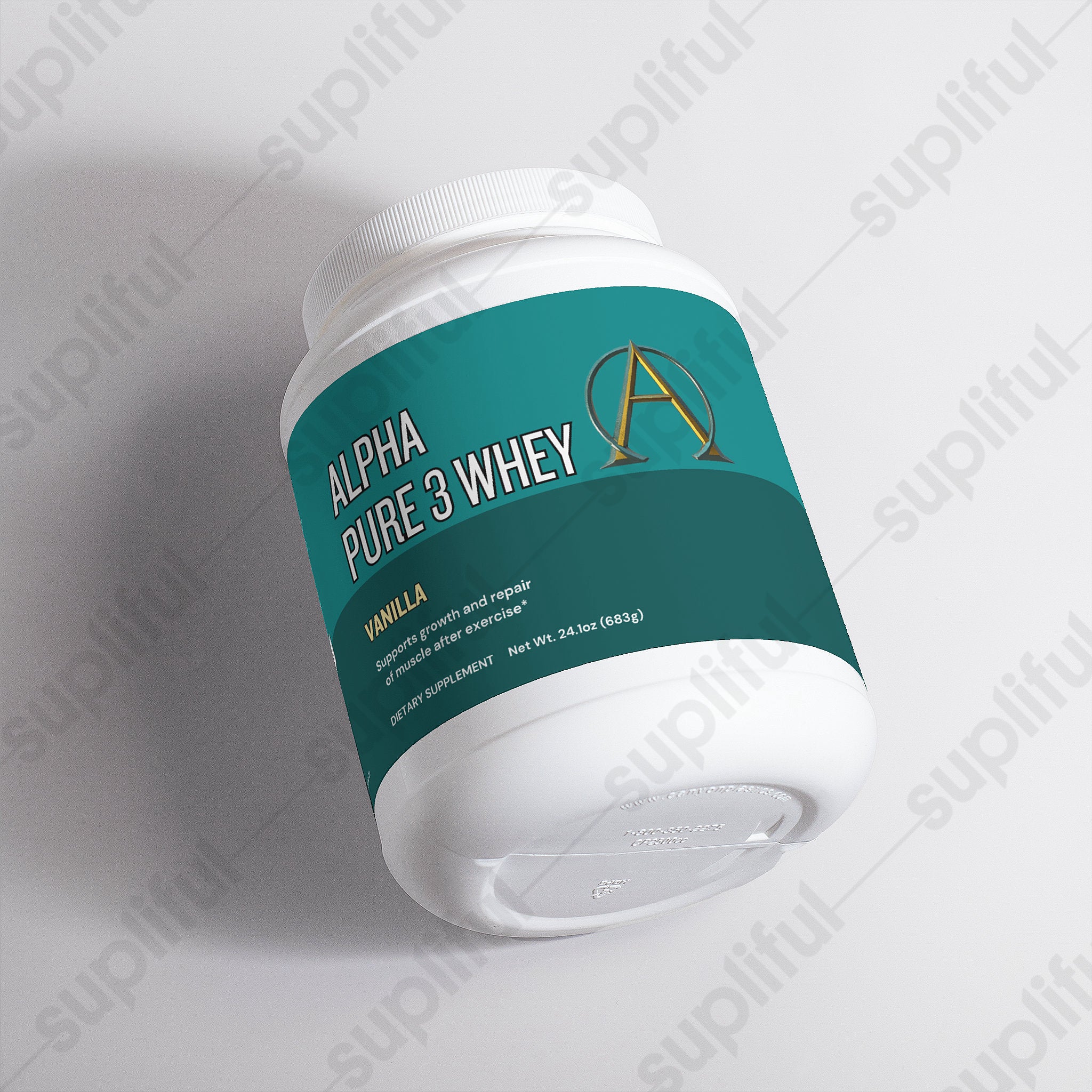 Alpha Pure3 100% Whey Protein Isolate (Vanilla)