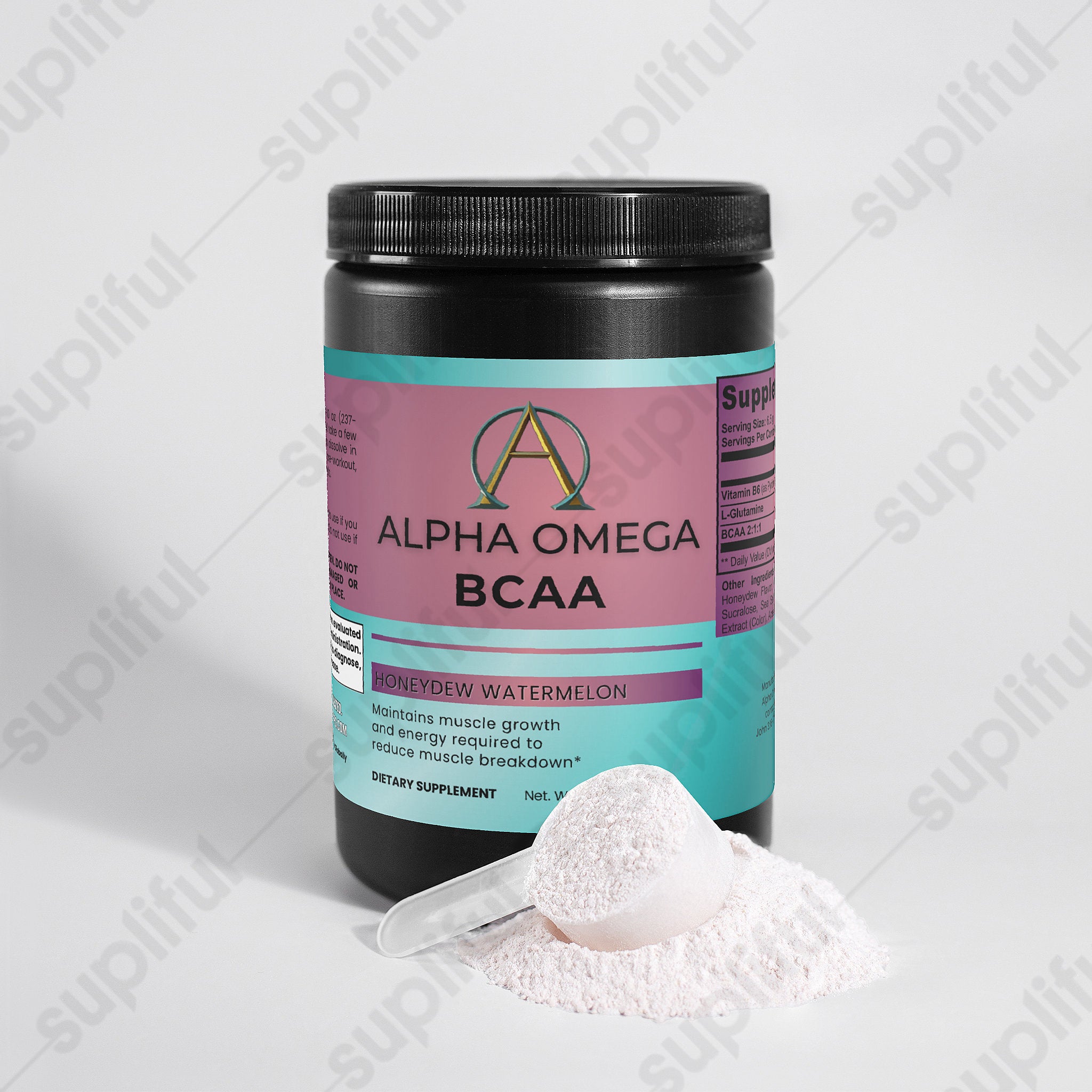 BCAA Post Workout Powder (Honeydew/Watermelon)