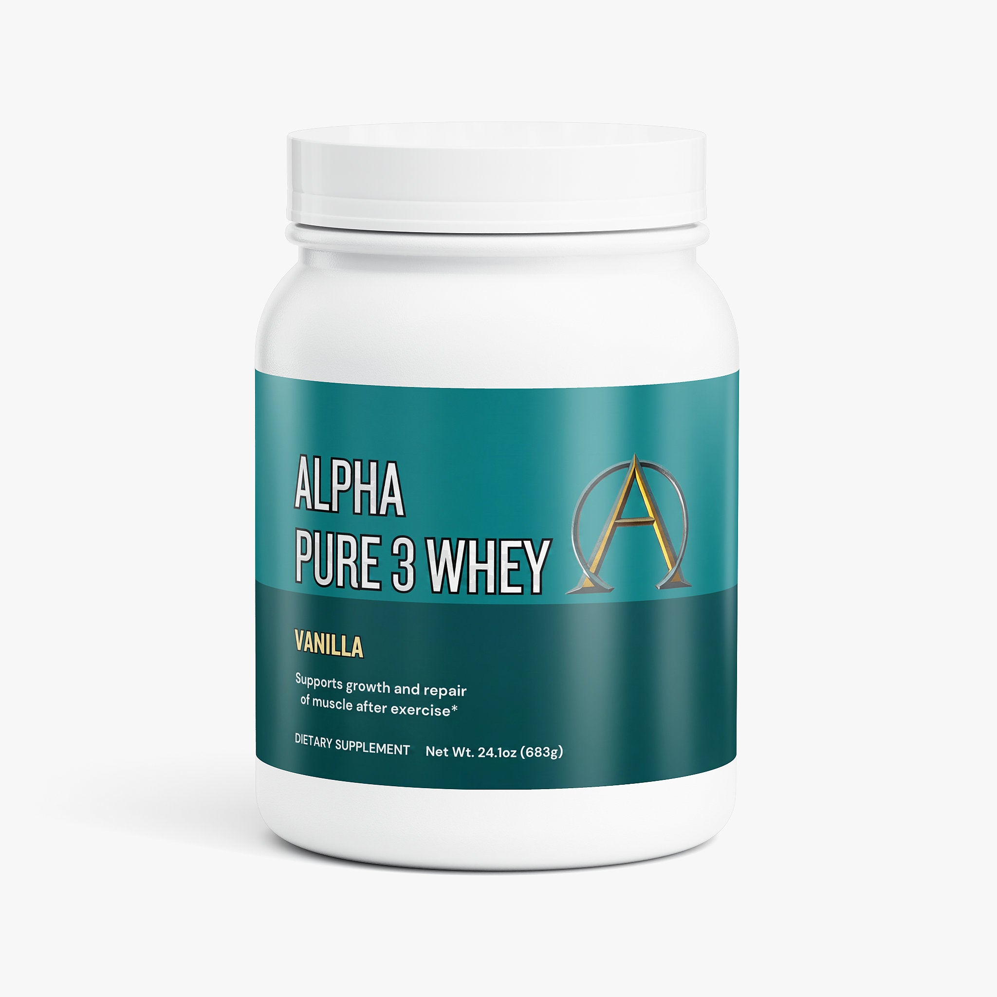 Alpha Pure3 100% Whey Protein Isolate (Vanilla)