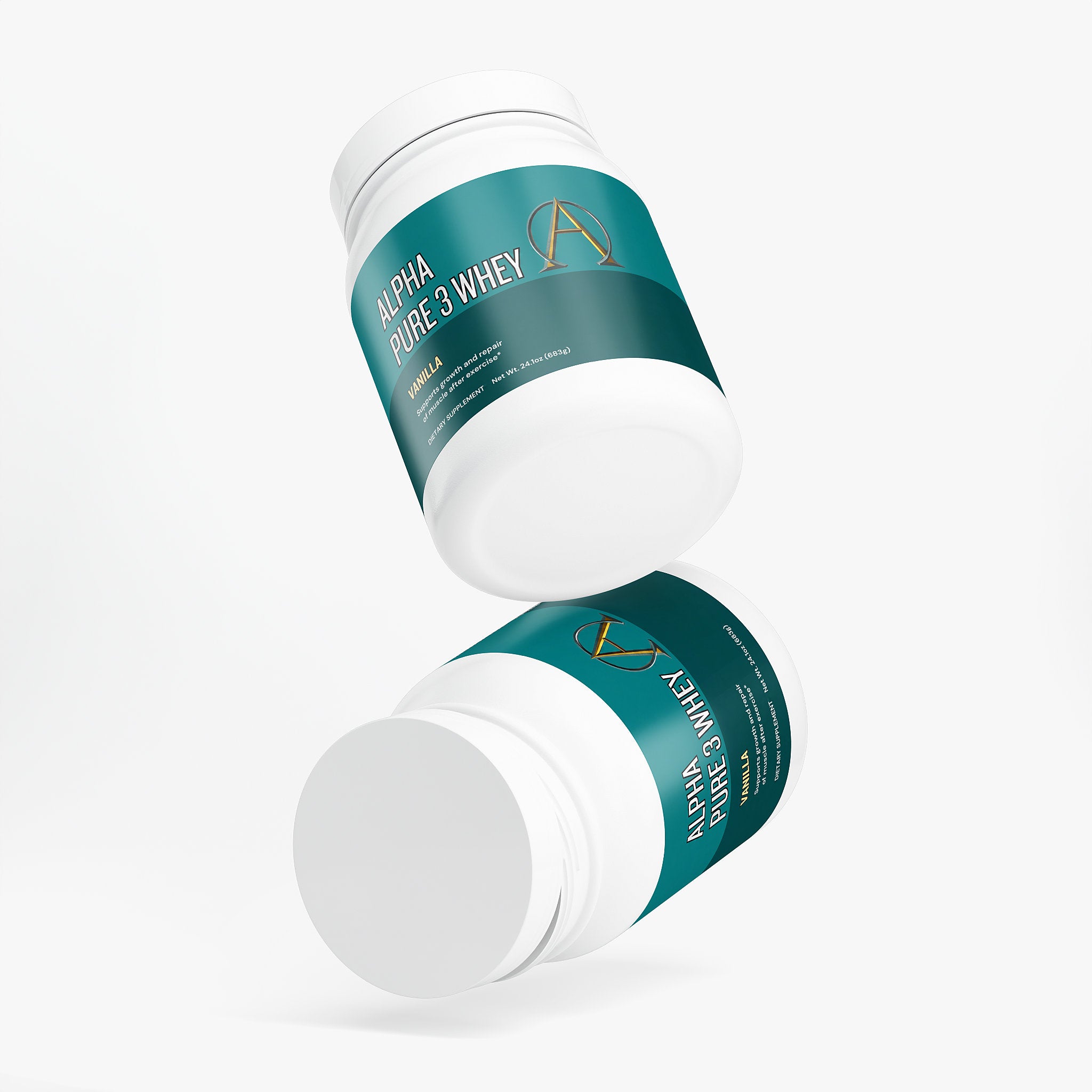 Alpha Pure3 100% Whey Protein Isolate (Vanilla)