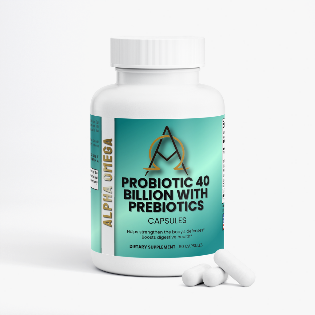 Probiotic 40 Billion with Prebiotics