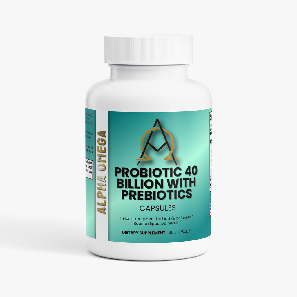Probiotic 40 Billion with Prebiotics